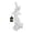White, variant on QSTDGVPW Witch Lantern Ornament Craft Cracker Barrel Figurine for Backyard Party Yard Black