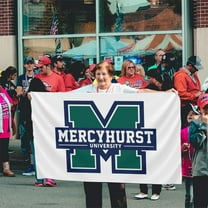 Mercyhurst University Logo Banner Breeze Flag Outdoor Flags Home Flag Garden Flag 3 'X 5' Ft