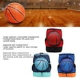 thumbnail image 4 of Sac de Basketball, Sac à Dos de Soccer, Sac à Dos de Volleyball Football avec Compartiment à Chaussures, Grand Sac de Rangement pour Chaussures, Sac de Sport Respirant pour Extérieur, 4 of 7
