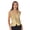 Gold, variant on Womens Sequin Waistcoat Lapel V Neck Concert Bling Party Jacket Top Sparkle Glitter Festive Vest Silver S