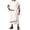 Black, variant on Halloween Deluxe Classic Plus-Size Toga Costume