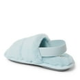thumbnail image 2 of Dearfoams Kids Lulu Pile Slide with Elastic Band Slippers, 2 of 6