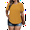 Mango Yellow, variant on a.Jesdani Women Plus size top Round Neck Stretchy Textured Pleated T-Shirt for Curvy Women M-4X