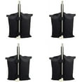 thumbnail image 2 of YELAIYEHAO 4 Pcs Black Weight Bags for Pop up Canopy Tent Sun Shelter 120 Ib Max, 2 of 7