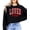 Black Sweatshirt, variant on Loved John 3:16 Red Checkered Valentines Sweatshirt for Women Youth and Toddler Girls Black Sweatshirt 4T