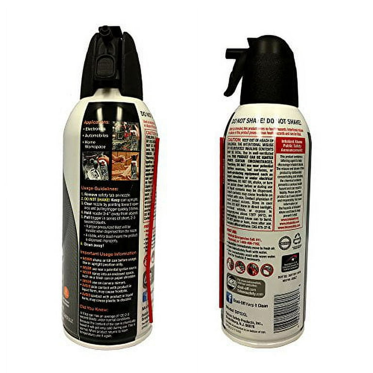 Disposable Compressed Air Duster, 12 Oz Can | Bundle of 5 Each