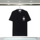 thumbnail image 1 of Casablanca 23 Primavera y novedad de verano estilo Fantasy Gate Starry Sky Castle casa letra logo camiseta de manga corta para parejas8233 negro, 1 of 4