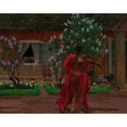 thumbnail image 2 of Jacek Malczewski 24x20 Black Ornate Framed Double Matted Museum Art Print Titled: Thanatos (1898-99), 2 of 5