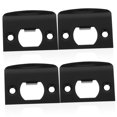 thumbnail image 4 of HEMOTON  4 Pcs Door Latch Strike Plate Plates for Exterior Doors Lock Tongue Buckle, 4 of 7