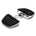 thumbnail image 4 of Krator Chrome Mini Board Floorboards Footpegs Compatible with Honda Magna 750 1996-2004 (Front Only), 4 of 5