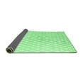 thumbnail image 2 of Ahgly Company Indoor Round Trellis Emerald Green Contemporary Area Rugs, 8' Round, 2 of 4