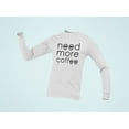 thumbnail image 5 of Old Glory Mens Need More Coffee Long Sleeve Graphic T Shirt, 5 of 6