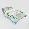 thumbnail image 3 of Ambesonne Colorful Bedding Set 3 Pcs, 13th Birthday Gifts, Twin, Multicolor, 3 of 3