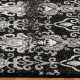 thumbnail image 4 of Ladole Rugs Geometric Contemporary Style Inspiration Collection Innovative Soft Polypropylene Area Rug Carpet in Black, 7x10 (6'5" x 9'5" , 200cm x 290cm), 4 of 4