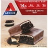 Atkins - Advantage Meal Bars - Cookies And Creme 8.50 oz, Pack of 2