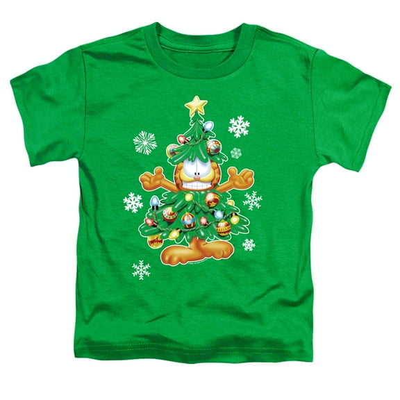 Garfield Tree S/S Toddler T-Shirt Kelly Green