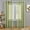 Green, variant on Beige Sheer Curtains 84 inches Long Panels, Sheer Beige Curtains for Living Room/Bedroom, Rod Pocket Voile Sheer Panel Drapes, Each 42" W x 84" L