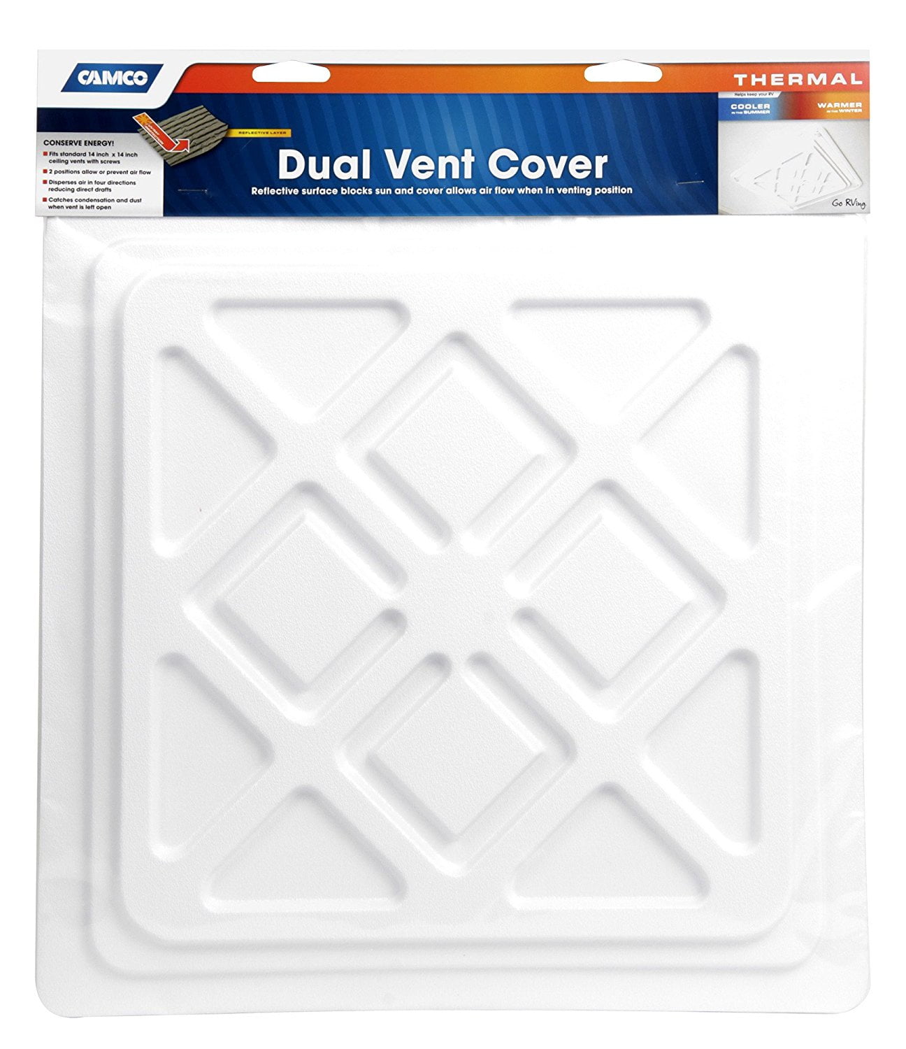 45651 RV Trailer Camper Covers Rv Vent Cover 1/Pack, Roof Vent Cover
