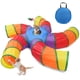 thumbnail image 1 of Tuneles para Gatos Joytale de 5 Vías para Gatos de Interior con Pelota de Juego y Ratón de Juguete, 1 of 8