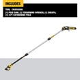 thumbnail image 5 of DEWALT 20V MAX XR Pole Saw, 15-Foot Reach, Tool Only (DCPS620B), 5 of 5