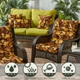 thumbnail image 6 of Greendale Home Fashions Timberland Floral 17 in. Square Outdoor Throw Pillow (2-Pack), 6 of 6