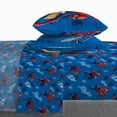 thumbnail image 2 of Spiderman Swinging In 4 Piece Full Size Sheet Set - Disney Superhero Bedding, 2 of 4