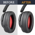 thumbnail image 4 of Almohadillas para Auriculares SOULWIT para la Serie 1MORE SonoFlow, Cuero Suave, 4 of 7