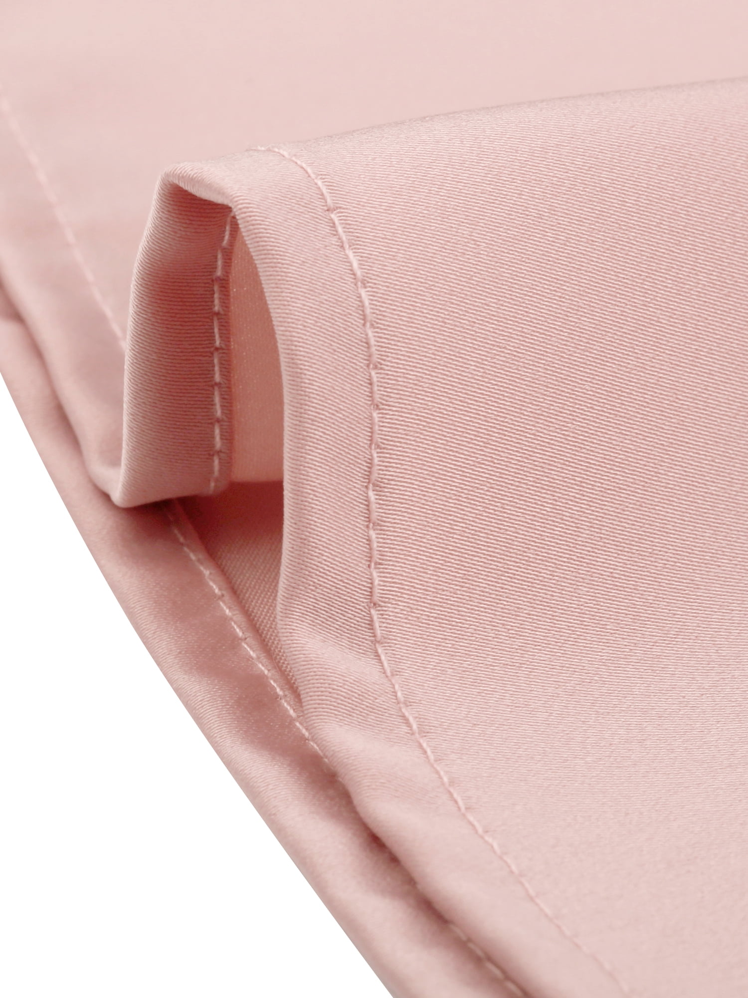 DARING DIVA Women's Cap Short Sleeve V Neck Pleated Front Satin Blouse M Dusty Pink