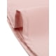 thumbnail image 5 of Blusa de satén con pliegues en la parte delantera y cuello en V, de manga corta, para mujer, color rosa polvo, talla M, 5 of 6