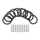 thumbnail image 1 of GOOHOCHY 10Ud Anillos O-Ring De Goma Para Reparación Rápida De Llaves Eléctricas Con Pasador, 1 of 8