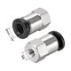 thumbnail image 2 of Adaptador de accesorio de tubo de conexión rápida, conector de tubo recto hembra M5 de 6 mm, accesorio de tubo neumático 6 piezas, 2 of 3