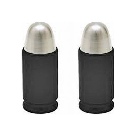 Alta Bicycle Bike Bicycle Bullet Bike Valve Caps, Schrader, Multiple Colors (Black)