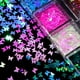 thumbnail image 4 of Lentejuelas holográficas brillantes para uñas, accesorios de decoración de manicura, copos de espejo láser, mariposa, 12 rejillas, 4 of 4