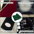 thumbnail image 5 of 15.7" x 118" Dark Green Self Adhesive Velvet Flocking Sheet Velvet Fabric Drawer Liner for Jewelry Decoration 0.6mm Thickness, 5 of 6