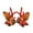1, variant on 1 Pair Antler Hairpins Realistic Looking Vivid Appearance Vibrant Color Sweet Exquisite Shape Decorative Flocking Christmas Hairpins Antler Hair Clips Decoration for Lady