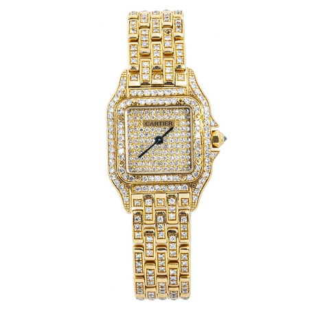 Pre-Owned Cartier Panthere 8839 Gold Women Watch (Certified Authentic & Warranty)