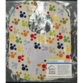 thumbnail image 2 of Bedlington Terrier Pawprints Baby Bib, 2 of 3