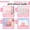 #0355-pink, variant on Kieccall Cute Portable Sippy Cup With Straw Leak Resistant 8.8 Fluid Ounce Travel Drinking Container For Outdoor Use Gift