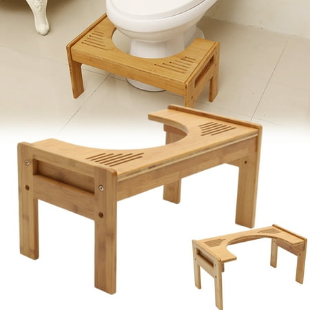 step bamboo potty constipation stool prevent aid foot bathroom help