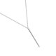 thumbnail image 2 of Delicadas cadenas de collar joyas estéticas largas palos elegnt colgantes colgantes gordos de San Valentín Chokers para chicas adolescentes plateado Inevent AP009181-02, 2 of 7