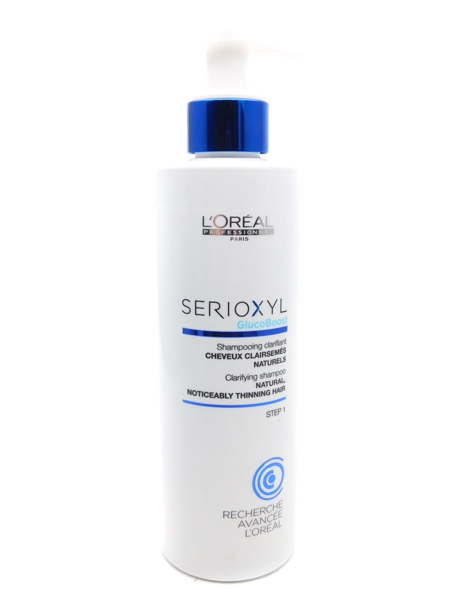 L'Oreal Serioxyl GlucoBoost Clarifying Shampoo Step 1 for natural