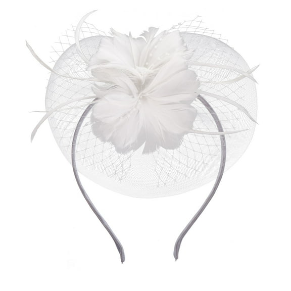 MUSEYA 1Pack Hair Fascinator for Women with Headdress for Dance Parties and Banquets