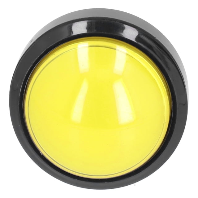 Game Console Supplies, LED Crane Claw Game Button 2 Foot High Sensitivity for Crane Machine Game Console Yellow,Blue,Red,White