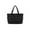 Black, variant on WSZZL Women's Pleated Tote Bag for Travel Work Beach Gym - Large Capacity Polyester Handbag with Comfortable Handle, Lightweight & Durable for Daily Use