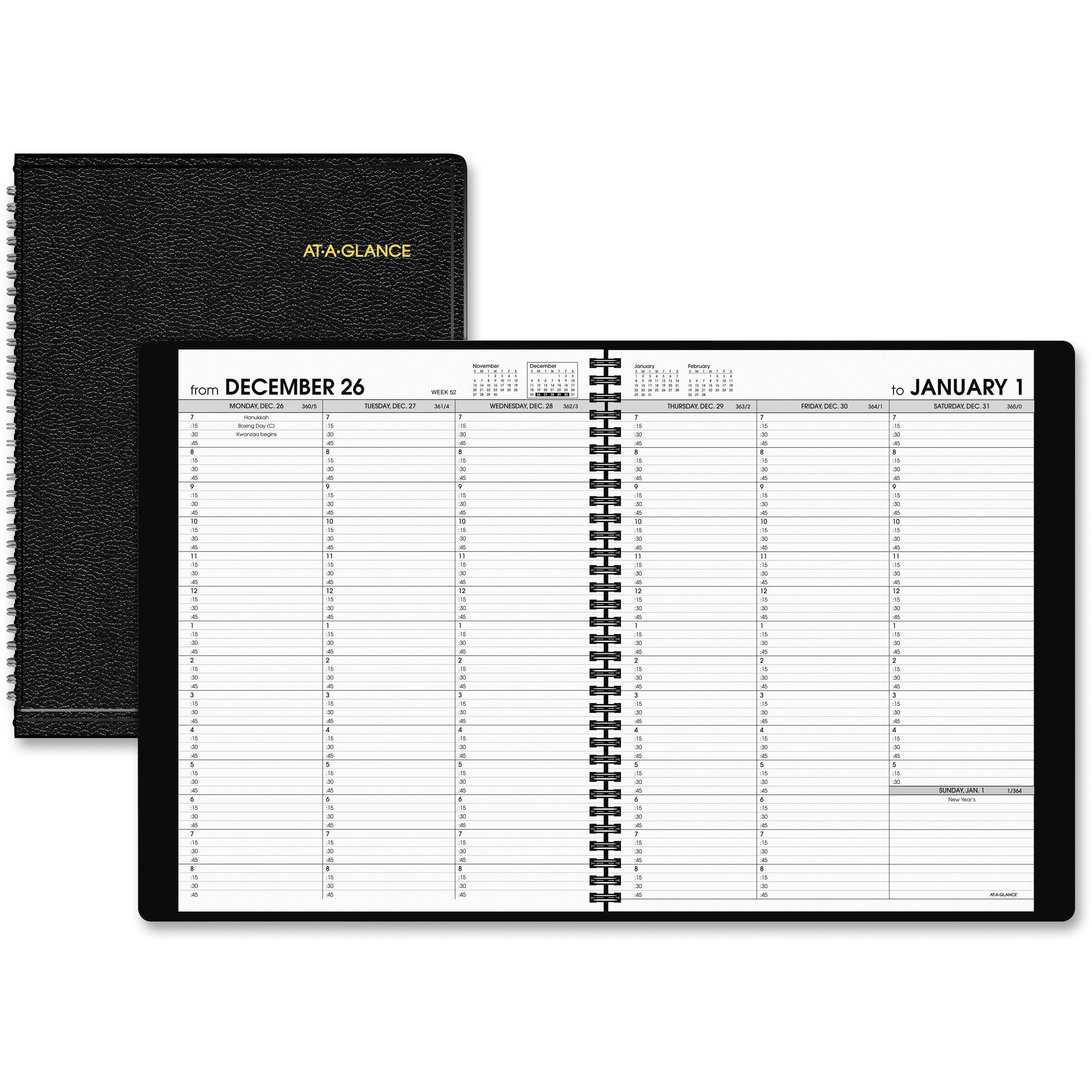 8" x 10" 2021 Weekly Appointment Book/Hourly Planner 2021 Weekly Planner 2021 