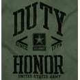 thumbnail image 2 of United States Army Logo Duty Honor Hoodie Sweatshirt Women Men Brisco Brands S, 2 of 6