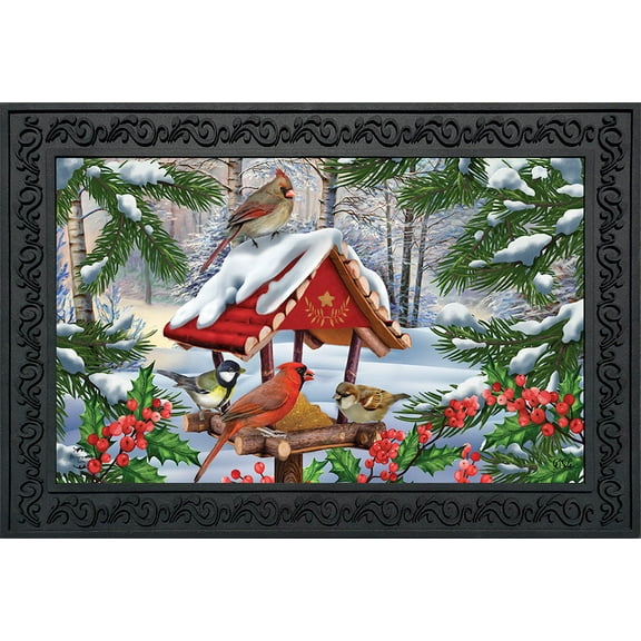 Briarwood Lane Gathered Together Winter Doormat