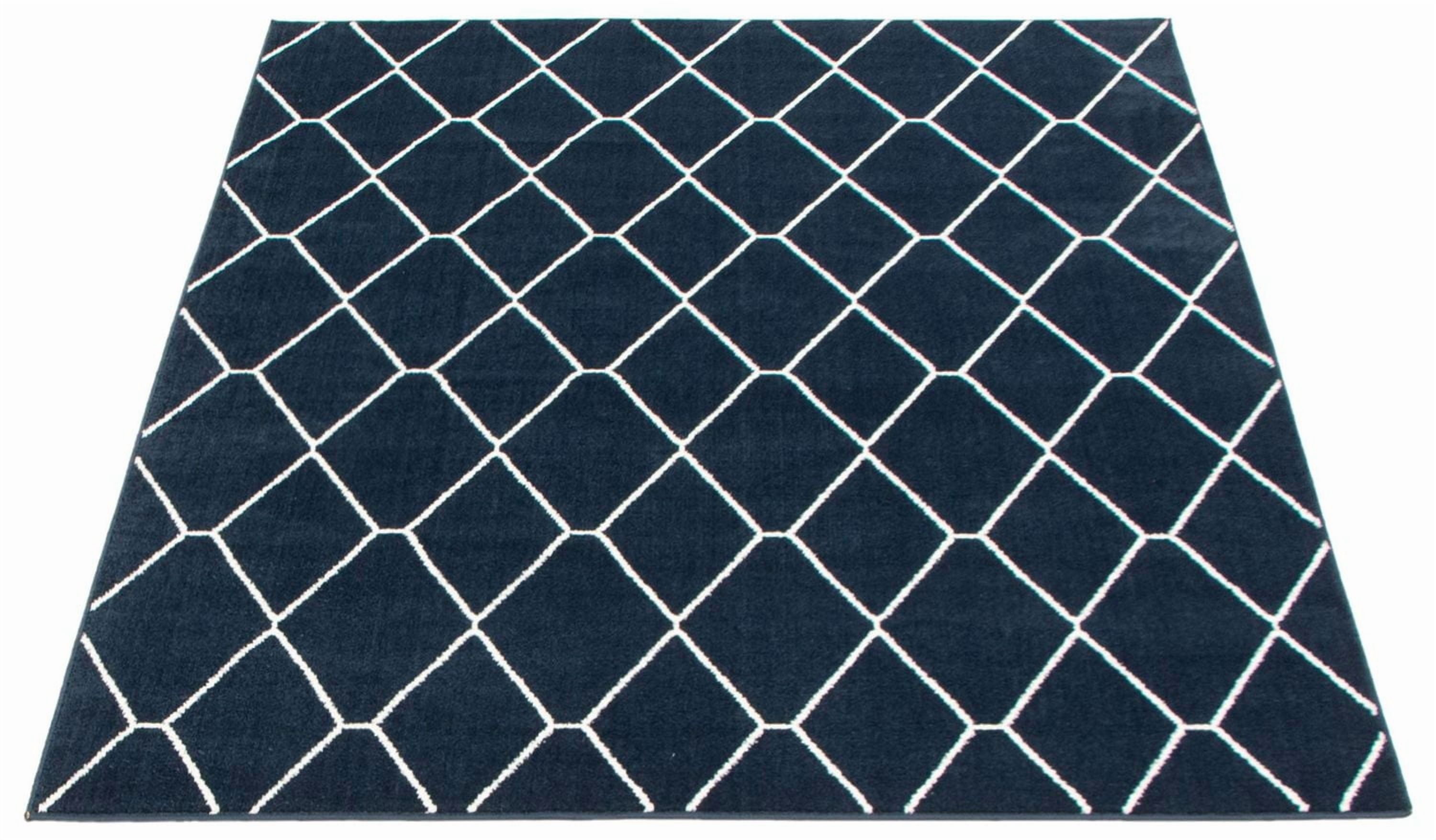 ECARPET Contemporary Area Rug for Living Room, Bedroom, Dinning Hall, Diamante Collection