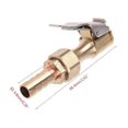thumbnail image 4 of MANNYA Air Chuck 1/4" Heavy Duty Tire Chuck with Clip for Inflator Gauge Air Compressor, 4 of 13