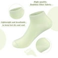 thumbnail image 2 of SERISIMPLE Women's Bamboo Socks and Ankle Socks Lightweight and Durable Breathable (Assorted2, Large), 2 of 5